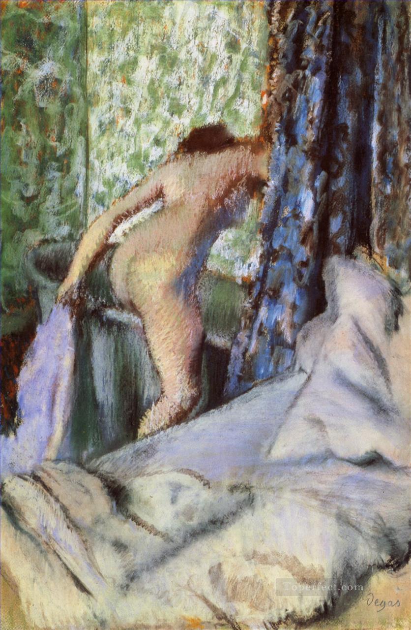 the morning bath 1883 Edgar Degas Oil Paintings